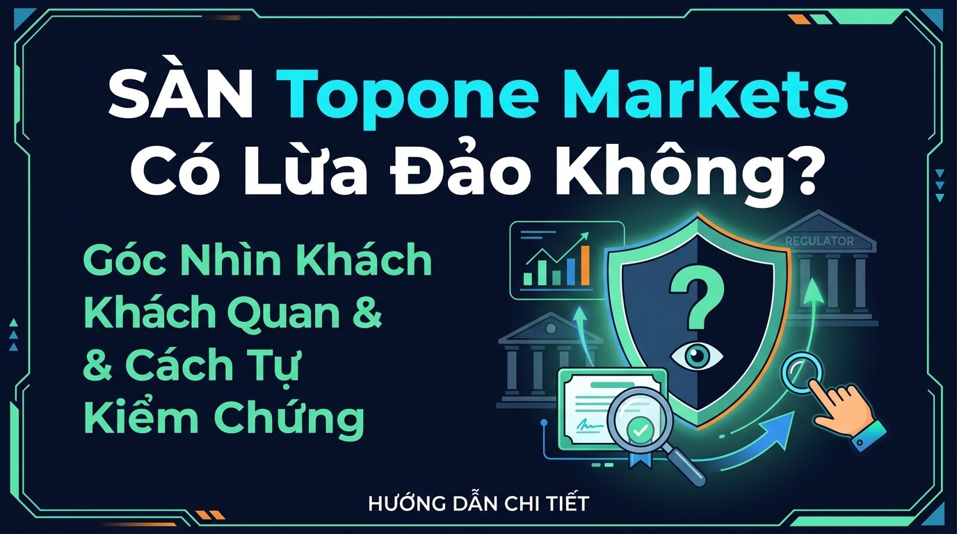 Sàn Topone Markets Có Lừa Đảo Không? Góc Nhìn Khách Quan & Cách Tự Kiểm Chứng
