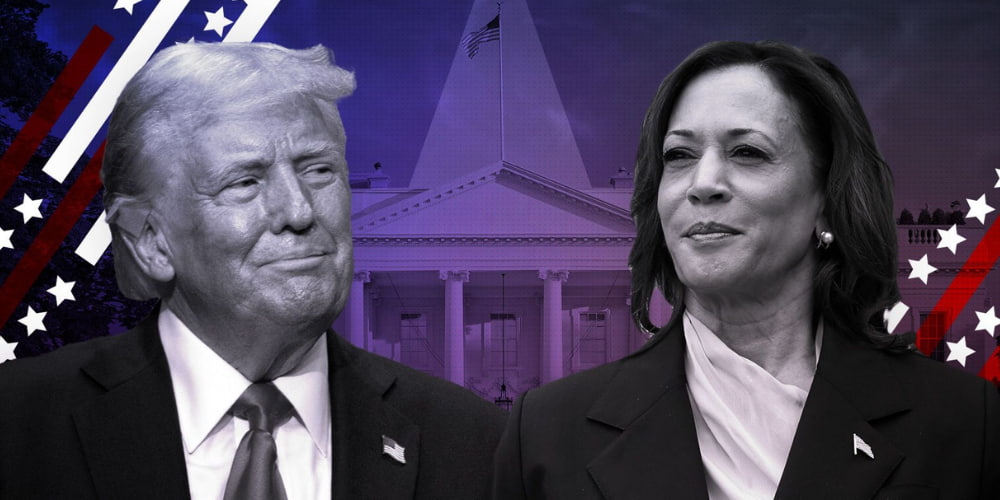 川普贺锦丽对决 川普賀錦麗對決