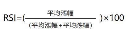 RSI計算公式 RSI計算公式