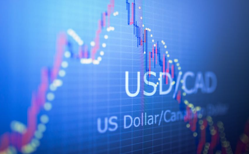 Nilai tukar USD/CAD USD/CAD