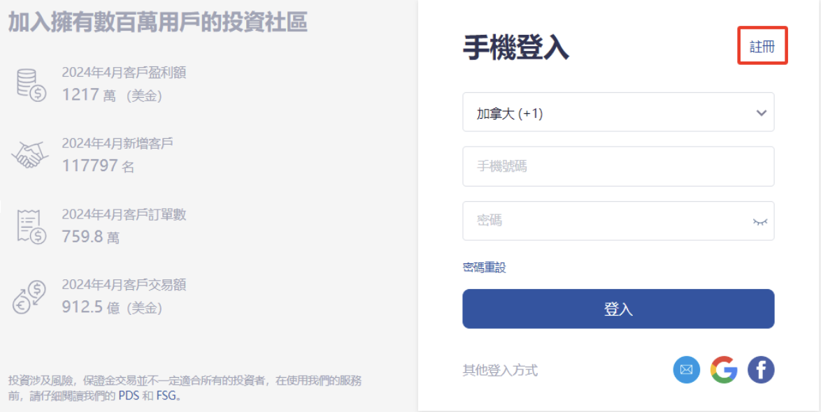 註冊TOPONE Markets 註冊TOPONE Markets