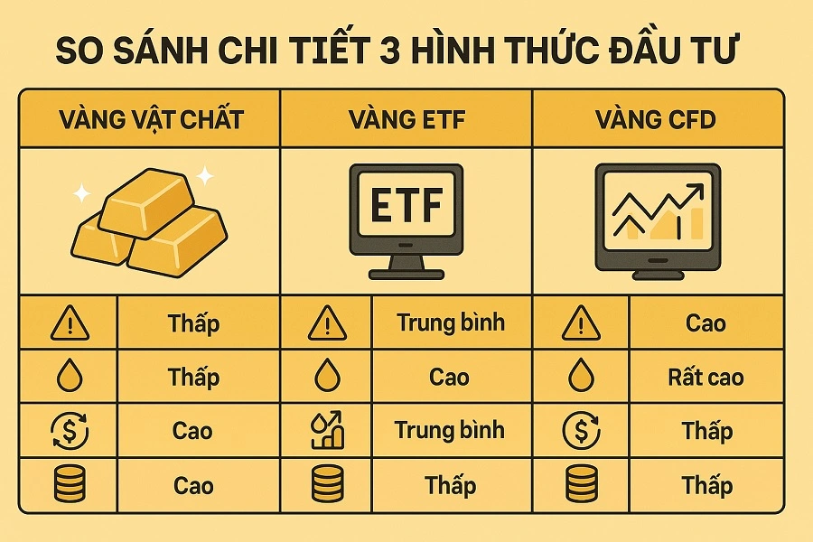 so sanh chi tiet 3 loai vang so sanh chi tiet 3 loai vang