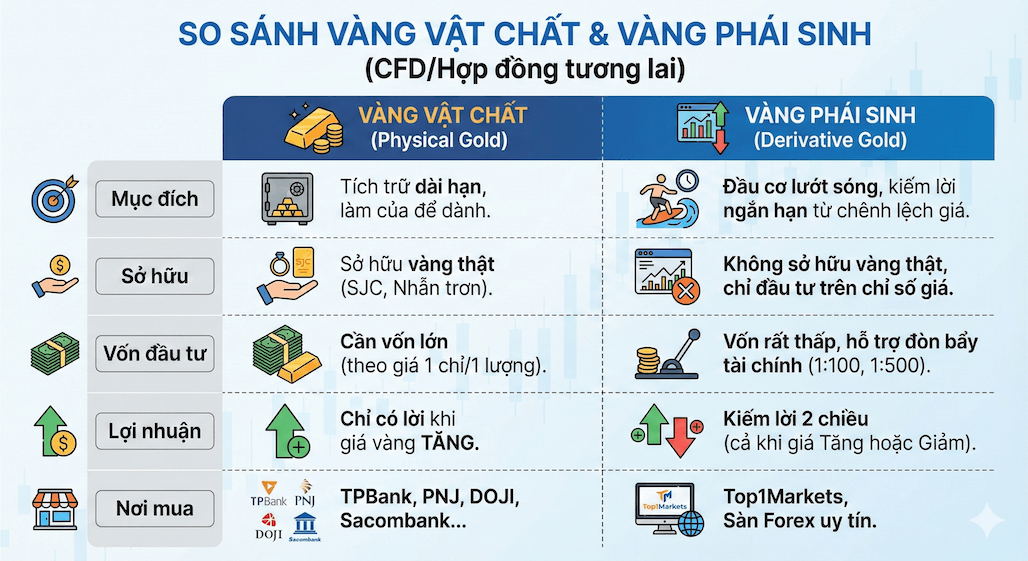 so-sanh-vang-vat-chat-va-hap-đong-chenh-lech-gia-vang