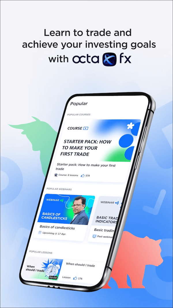 OctaFX - Bonus Ký Quỹ 50% (Hỗ trợ Gồng Lỗ & Có thể Rút)