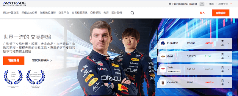 外匯推薦平臺 - avatrade