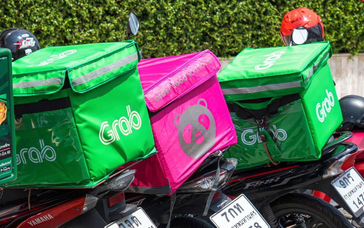 Grab與foodpanda