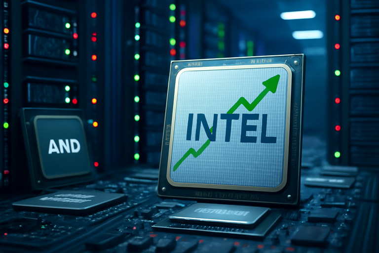 英特爾股價年內飆升193%